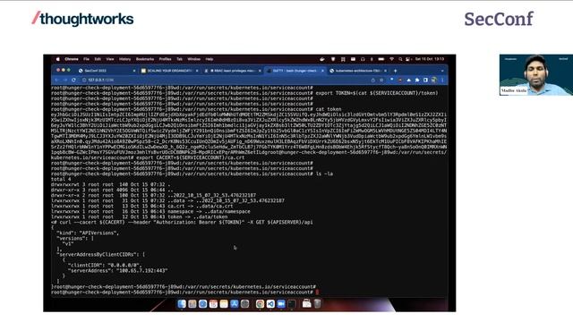 SCALING YOUR ORGANIZATION KUBERNETES SECURITY | SecConf 2022 | Madhu Akula смотреть онлайн