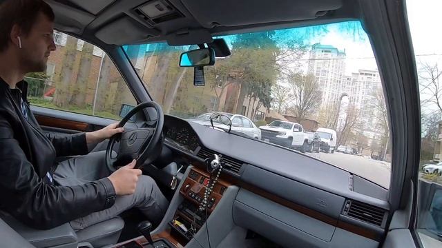 Шикарный Дизель 124 Мерседес Е300 Diesel | Обзор | 1995 om606