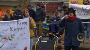 Friedensdemo am 11.2.23, Münsterplatz Bonn