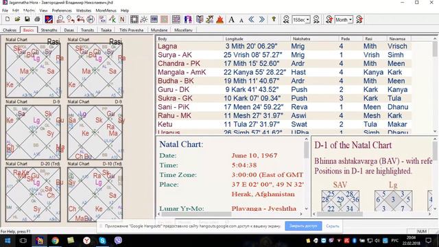 Ректификация. Навамша. 12-е практическое занятие для 2 ступени. 22.02.2018
