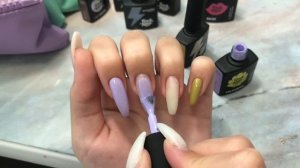 Ногти балерина| Как клеить слайдеры| Стемпинг обычным лаком| Гель лаки от RockNail