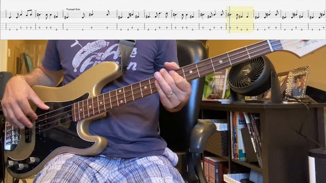 L-O-V-E by Nat King Cole Isolated Bass Cover with Tab