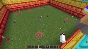 Майнкрафт но игрушки поп ит POP IT и игрушка SIMPLE DIMPLE в Майнкрафте Троллинг Ловушка Minecraft