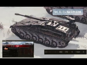 World of Tanks мир танков играю на Kpz 3 Pr.07HK