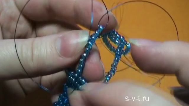 Сувенир из бисера. Павлин. Часть 3 смотреть онлайн