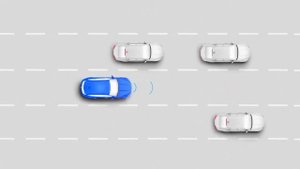 Jaguar F-PACE | Адаптивный круиз-контроль с функцией помощи при движении в плотном потоке