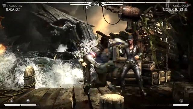 Видео из Mortal Kombat XL Джакс против Сони Блэйд смотреть онлайн