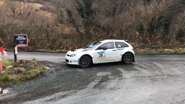 Proton Iriz R5 rally car in action rallying tarmac gravel stage + extra Proton Satria S2000,S1600 смотреть онлайн