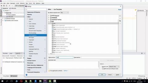 Как использовать живые шаблоны (live templates) сниппеты (snippets) в PHPStorm