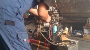 Первый нормальный запуск LD20II-T после ремонта