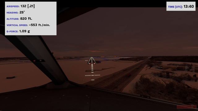 Посадка в аэропорту Внуково-Москва (UUWW) на Airbus A320-214 компании "Rossiya - Russian Airlines" смотреть онлайн