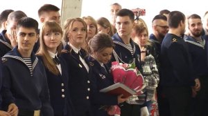 Вручение дипломов выпускникам Института «Морская академия» ГУМРФ им адмирала С О Макарова