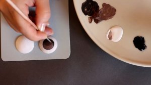 Роспись и лепка глаз из полимерной глины