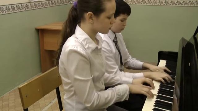 фортепианный дуэт смотреть онлайн