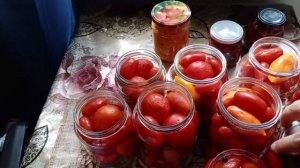 Помидоры на зиму, очень вкусный. рецепт..#заготовкапомидор #заготовки #Помидорыназиму #Рецептпомидо