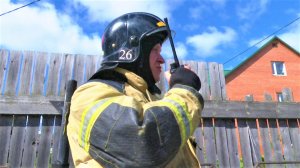 В Нягани провели пожарные учения в интернате для инвалидов