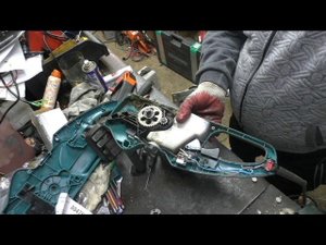 Замена корпуса электро пилы МАКИТА UC4041A