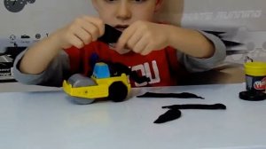 Play Doh Каток 2016 Ролланд с мультфильма ПРИКЛЮЧЕНИЯ ЧАКА И ЕГО ДРУЗЕЙ!Пластилин Плей До!