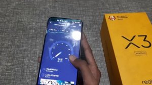 how to check internet in realme x3