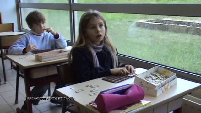 Ecole privée Sainte Odile à Courset : les CP-CE en classe смотреть онлайн