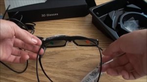 My Samsung SSG-3500CR 3D Active Glasses (unboxing)