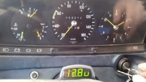 Запуск сорокалетнего дизеля OM616 в мороз при -15 C! Крокодил куплен стуканутым за 40 тысяч рублей!