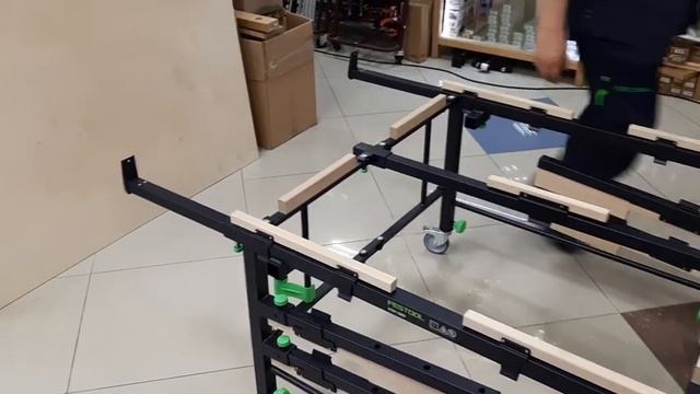 Раскроечный стол - верстак на колесах STM 1800 FESTOOL