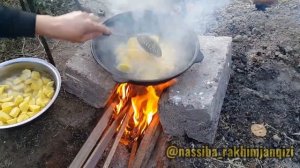 Утка по-деревенски в казане. Утка на костре. Казан-кебаб из дикой утки. Жаркое. Куырдак. Куурдак.