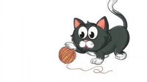 Учим скороговорку «Кот и клубок»