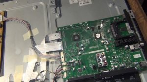 Мастерская #161. Не ремонт телевизора Sharp 40LE540E(RU) не включается.