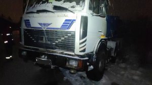 МАЗ. Сгорел стартер из-за залипания Реле.