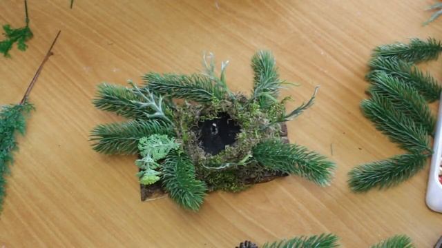 Подсвечник новогодний на спиле сосны смотреть онлайн