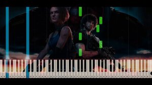 Resident Evil 3 - Save Room Theme (Piano Tutorial)
