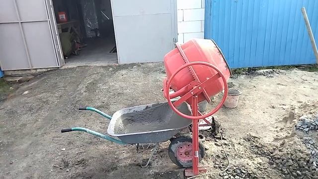 Бетономешалка 120 литров, не больше не меньше. смотреть онлайн