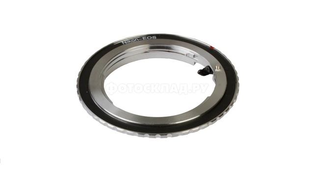 Кольцо переходное Nikon на Canon EOS с чипом смотреть онлайн