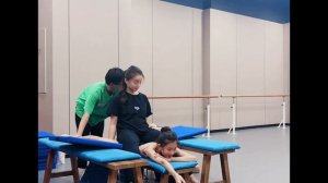 forced stretching|painful stretching|cry |強制柔軟泣く