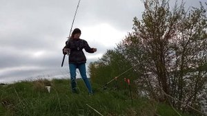 Рыбалка на Волге. Ловлю лещей на донки 2021.
