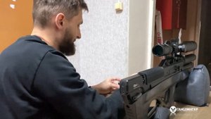 Пристрелка EDgun Matador R5M 5.5 50м
