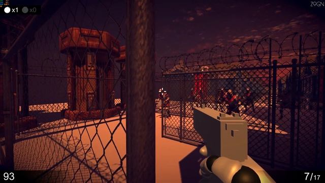 ZOMBIE FPS (DEMO) - GAMEPLAY WALKTHROUGH смотреть онлайн