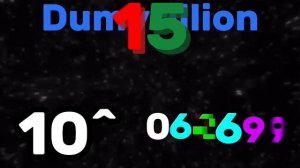 Numbers 0 - Absolute Infinity 3.0 but it keeps getting faster by 1