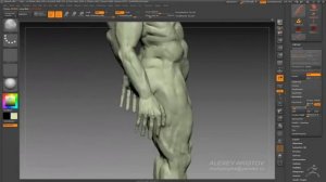 ZBrush. Процесс создания фигуры человека