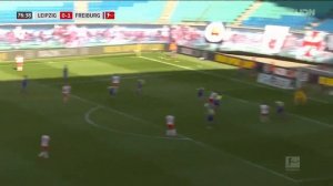 Yussuf Poulsen goal assisted by Kevin Kampl.