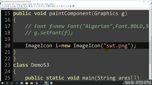 Swing in java in Hindi part 58 смотреть онлайн