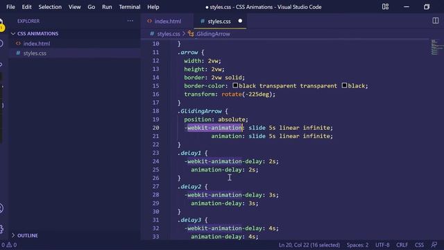 Create Animated Forward Arrows with CSS3 Animations (Part 2)