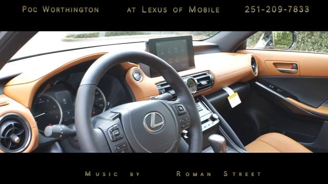 2023 LEXUS IS 300 ATOMIC WITH GLAZED CARAMEL L27869... POC AT LEXUS... 251-209-7833... смотреть онлайн