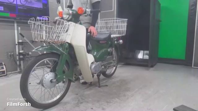 Мотоцикл minibike дорожный Honda C50 Super Cub рама AA01 мини-байк питбайк скуретта мотокорзины