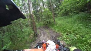 Слетела ЦЕПЬ в болоте! Тяжелые будни дешевых квадроциклов. Avantis Hunter 200.