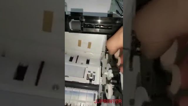 How to change HP Deskjet 2135 Paper Pickup Roller Rubber Part 1