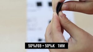 RESIONE F69 Flexible + K Tough 3D프린터 레진 혼합