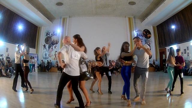 14 Bachata J'n'J Novice Финал 1 трек. ZnB Competition 2018 смотреть онлайн